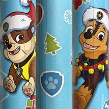 2 Rolls Paw Patrol Christmas Wrapping Paper 40 sq ft - £19.72 GBP