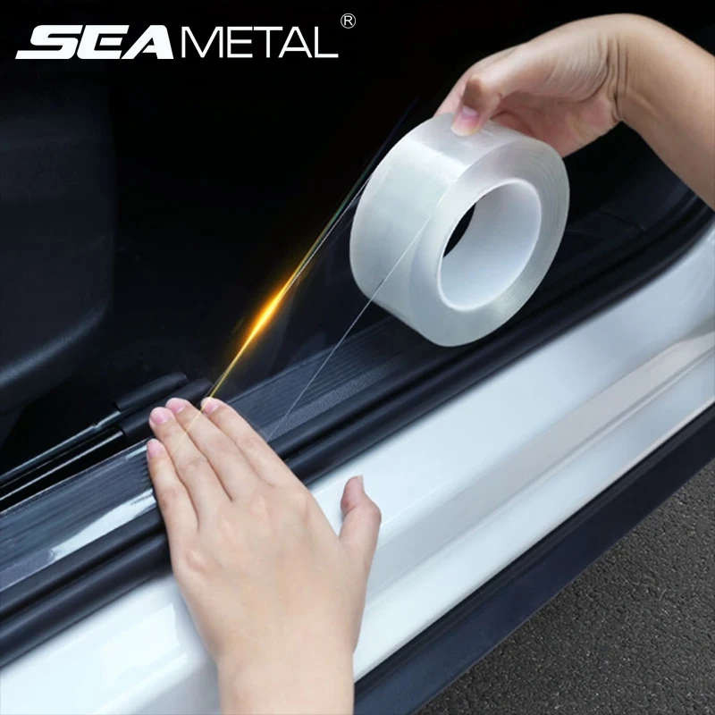 Rotector universal car door sill sticker anti scratch transparent film protection style thumb200