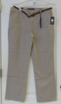Gloria Vanderbilt CASSIDY Trouser Prairie (BEIGE)  Women&#39;s Sz 14 NWT MSR... - $18.42