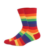 Rainbow Striped Pattern Socks from the Sock Panda - $8.42+