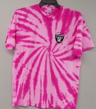 NFL Football Las Vegas Raiders Embroidered Tie-Dye T-Shirt S-4XL Oakland New - £17.84 GBP+