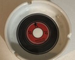 Elvis Presley Burning Love Ashtray Memphis White Black Red - $7.91