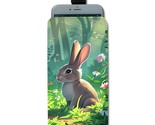 Kids Cartoon Bunny Pull-up Mobile Phone Bag - £15.67 GBP