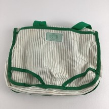 Cabbage Patch Kids Backpack Diaper Bag Doll Carrier Green Stripes Vintage 1980&#39;s - £16.23 GBP