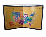 First State Quarters of the U.S. Collector&#39;s Map 1999 - 2008 Complete W ... - £15.83 GBP