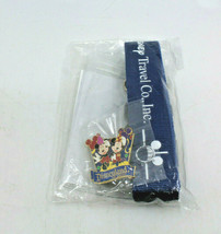 Disneyland Resort Travel Company Collectible Pinback Pin Disney Strap ID... - $29.09