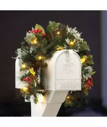 Lighted Mailbox Swag - $459.81 MXN Lighted Mailbox Swag - $459.81 MXN