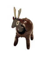 Deer Bobble Head Mexican Folk Art Hand Made Head Moves - £4.67 GBP