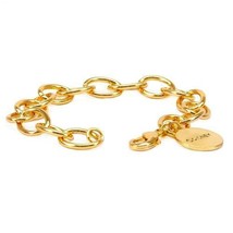Disney Couture Kidada 14KT Gp Charm Bracelet For Disney &amp; Other Charms**New!!! - £31.96 GBP