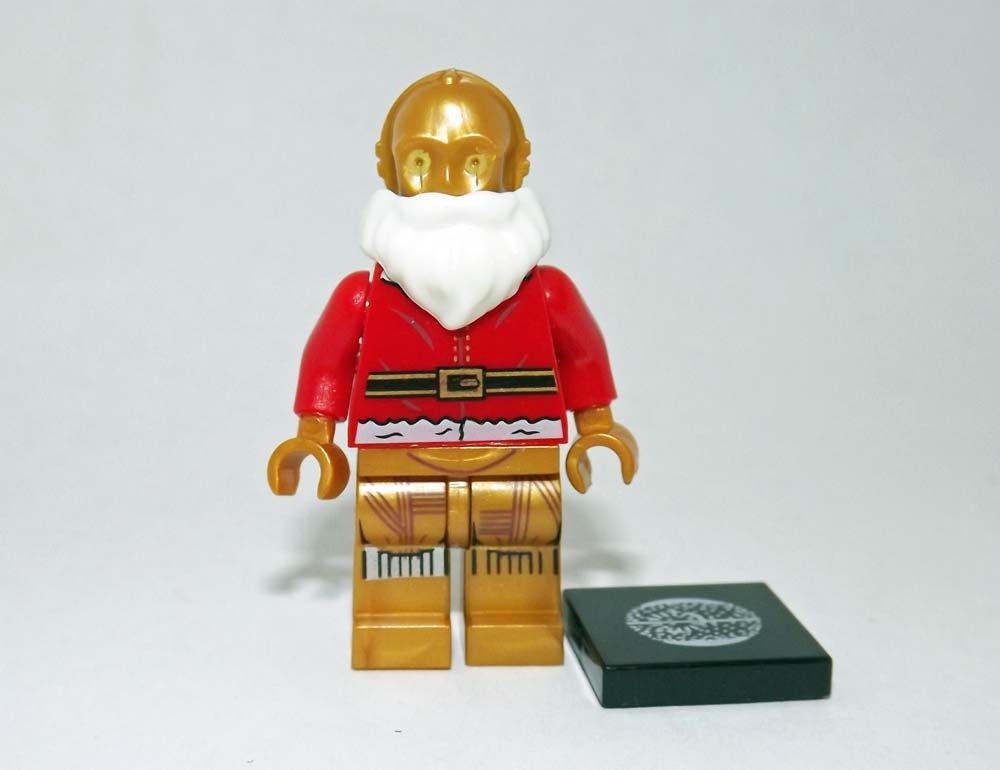 C3Po Droid Santa Claus Christmas Star Wars Custom Minifigures - $8.44