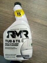RMR - Tub and Tile Cleaner, Mold &amp; Mildew Stain Remover, 32 Fl Oz 419dt - $339.48 MXN