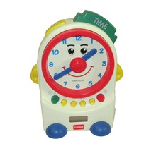 Vintage Playskool Time Teller Clock Teaching Talking 1995 Hasbro Tested - £9.27 GBP