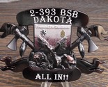 US Army 2-393 BSB 393rd Brigade Support Battalion Dakota ANG Challenge C... - £46.53 GBP