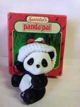 Hallmark Ornament 1986 - Santa&#39;s Panda Pal - Mini - $13.45