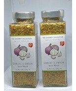 Lot of 2 The Gourmet Collection Spice Blends GARLIC AND ONION  (7.05oz) - $33.99