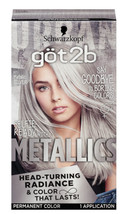 Got2b Metallic Permanent Hair Color, M71 Metallic Silver - £15.01 GBP