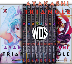 Ayakashi Triangle Manga by Kentaro Yabuki Volume 1-8 Full Set English Ve... - $77.12