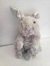 Chosun Bunny Rabbit Plush Stuffed Animal Grey Sitting Up  - £19.76 GBP