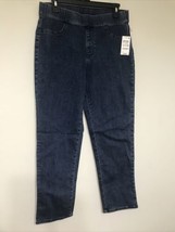 Karen Scott Jeans Women&#39;s Medium Blue Overcast Chambray Pull On Denim NWT - $12.19