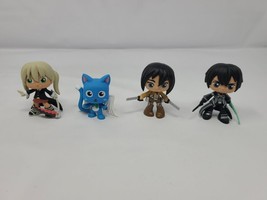 Lot of 4 The Best of Anime Funko Mystery Minis - Sword Art Online Attack... - $13.57