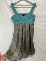 Alessandro Miele Italian A Line Fit &amp; Flare Sleeveless Dress Lined S/M *... - $33.63