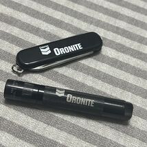 Vintage Wenger Pocket Knife Chevron Oronite Promotional With Flashlight - $26.10