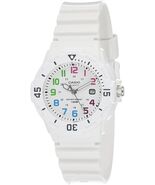 Casio LRW200H-7BV Dive Style Watch White Resin Band NWT with Multi Color... - $26.73