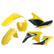 Polisport Plastics KIT Yellow/Black for 2010-2018 Suzuki RM-Z 250Mfg Fit... - $149.99