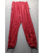 Elite Rain Pants Men&#39;s Size 3XL Red Mesh Lined Pockets Elastic Waist Ank... - €19,78 EUR