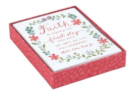 Faith Love and Hope Luxe Notecards 12 notecards 4 unique designs 12 envelopes - £13.29 GBP
