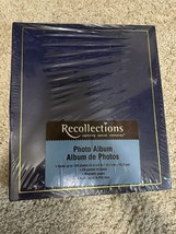 Recollections Blue Photo Album. Holds up to 100 Photos(4in x 6in). - $13.99