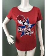 NWT Women&#39;s Disney Parks S/S Minnie Mouse Shooting Stars T-Shirt Sz Medium - £20.99 GBP