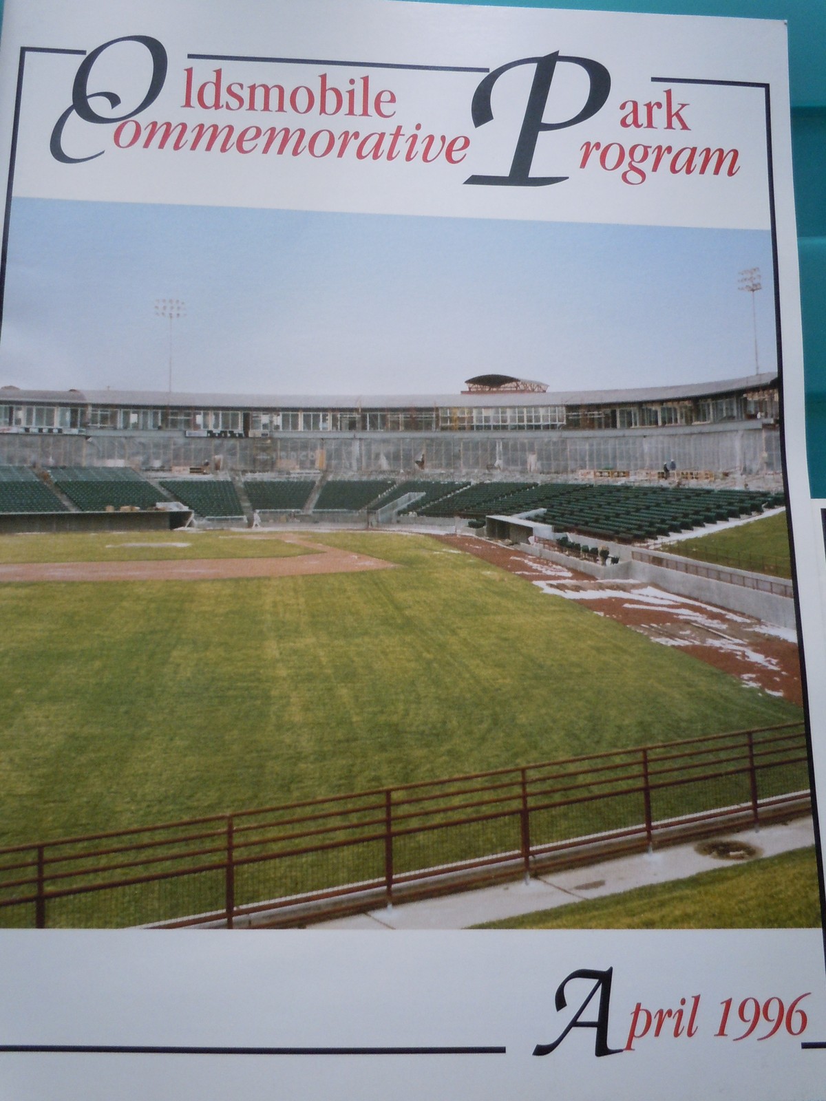 Lansing Lugnuts Baseball Team Oldsmobile Commemorative Program &amp; Schedul... - $5.99
