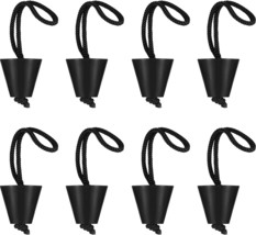 Silicone Drain Hole Stoppers In An 8-Piece Kit With A Lanyard For Kayaks. - £26.35 GBP