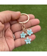 Flower keyring | Cute flower keychain | keychain | Flower bag charm | Gi... - £6.06 GBP