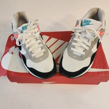 Women&#39;s Nike Air Max Correlate White Black Green Sneakers Shoes Us Size 7 - £26.99 GBP