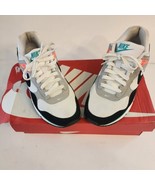 Women&#39;s NIKE AIR MAX CORRELATE White Black Green Sneakers Shoes US Size 7 - £26.63 GBP