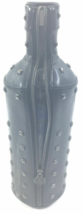 ABSOLUT Vodka Country of Sweden Empty Bottle With Zipper Leather Spiky C... - $22.76