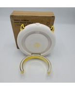 White Gold Plastic Wallmontan Adjustable Small Demon Hair Dryer Shelf/Ho... - $17.63 CAD