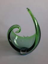 Vintage Murano Glass Ashtray w-530 gr. h-18 cm. 19*12 cm. - $34.99