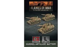 Flames of War GBX158 Hummel Artillery Battery Battlefront Miniatures - $67.99