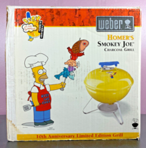 Simpson Smokey Joe Charcoal Grill New open box 10th Anniversary Homer Weber - $396.00