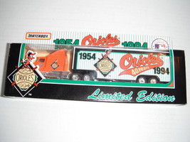 Baltimore Orioles trucks...1991--1994....2 different Matchbox toys--BA - £17.27 GBP