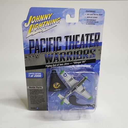 Primary image for Johnny Lightning Pacific Theater Warriors P-51 Mustang Plane 1/2000 New