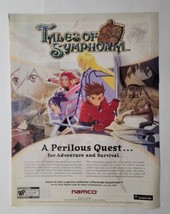 Tales of Symphonia Namco Nintendo Gamecube 2004 Video Game Magazine Print Ad - £10.94 GBP