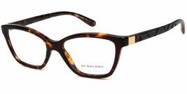 New Burberry Cateye Eyeglasses BE2221 3002 Havana 51mm Optical Frame - $118.99