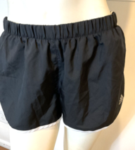 adidas Black and White Running Climate Shorts 3&quot; Inseam Size L - £10.65 GBP