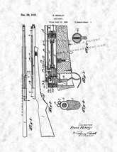 Air Rifle Patent Print - Gunmetal - £6.25 GBP+