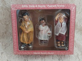Girls and Boyds Christmas Pagent Nativity Figures Angel Gabriel Josiah Rachel - £26.66 GBP