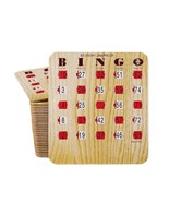 Jam-Proof Fingertip Slide Bingo Cards With Sliding Windows - Tan Style - $375.99